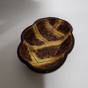 I Godinger Bread Shaped Dipping Bowl Marked Serving Dish Condiments Dips